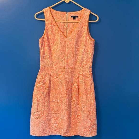 Tommy Hilfiger Vibrant Orange Mini Dress - Picture 1 of 3